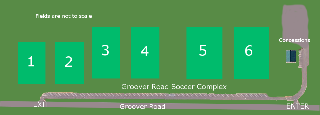 Groover Road Soccer Complex Fields